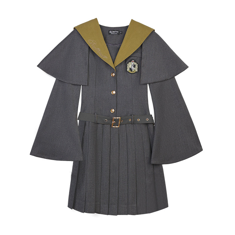 Academic Department Magic Cape Dress Outfit Burgundy School Daily