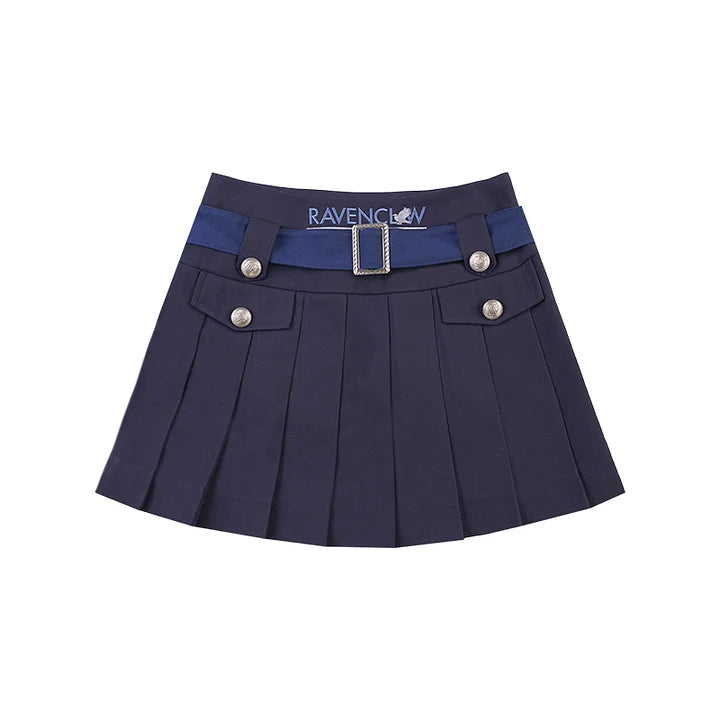 Academic Department Set Joint Skirt A-shaped Skirt College Pleated Skirt