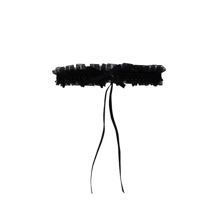 Black Butterfly Elegant Gothic Princess Dress Organza Strap Lolita Dress JSK