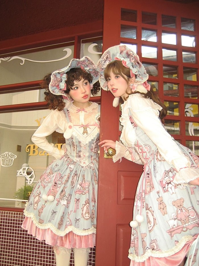 Candy Sweetheart Cute Lolita Pink Dress JSK Layer Cake Skirt