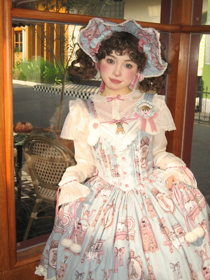 Candy Sweetheart Cute Lolita Pink Dress JSK Layer Cake Skirt