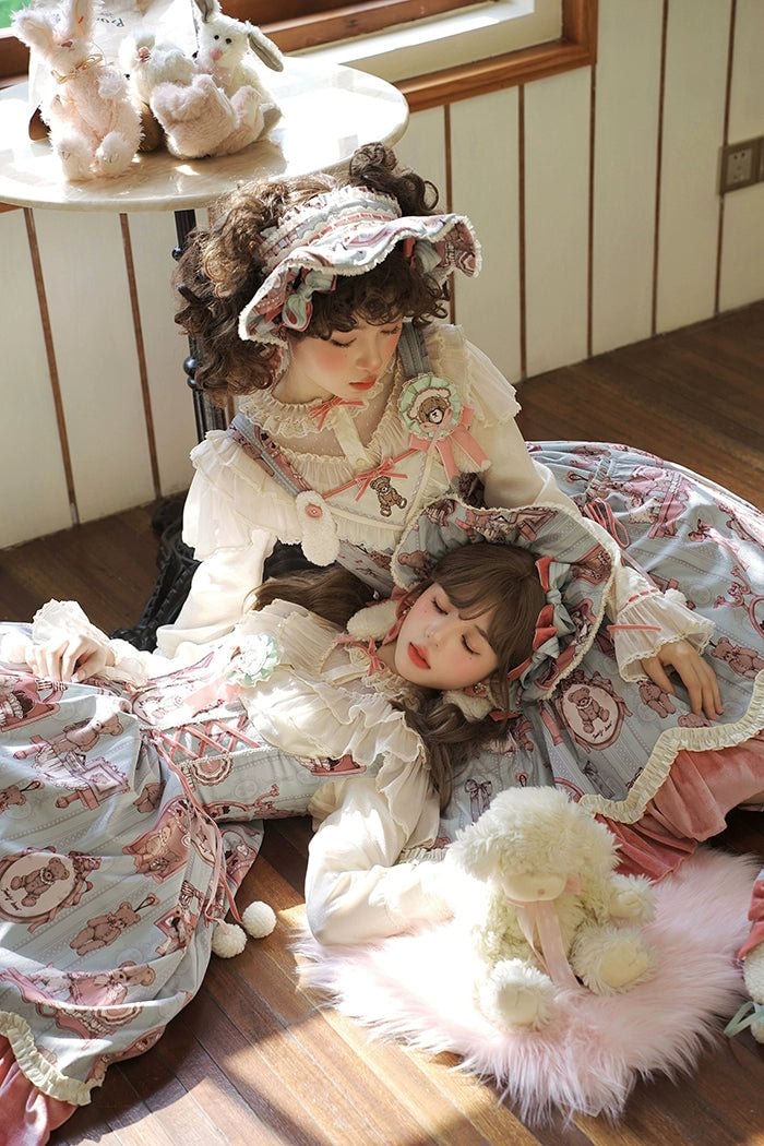 Candy Sweetheart Cute Lolita Pink Dress JSK Layer Cake Skirt