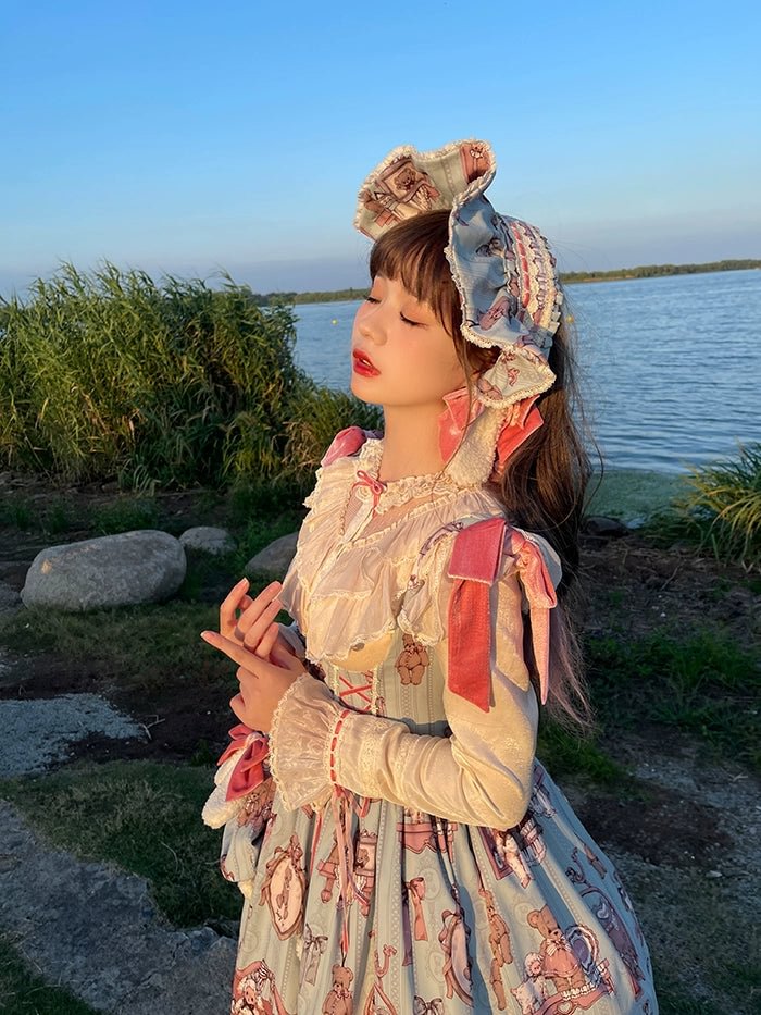 Candy Sweetheart Cute Lolita Pink Dress JSK Layer Cake Skirt