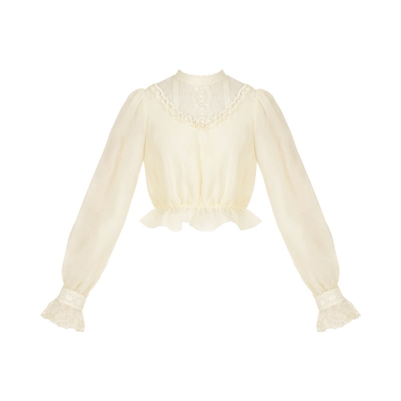 Classic Chinese Style Elegant Three Color Versatile Underwear Shawl for Spring and Autumn Blouse Shirt