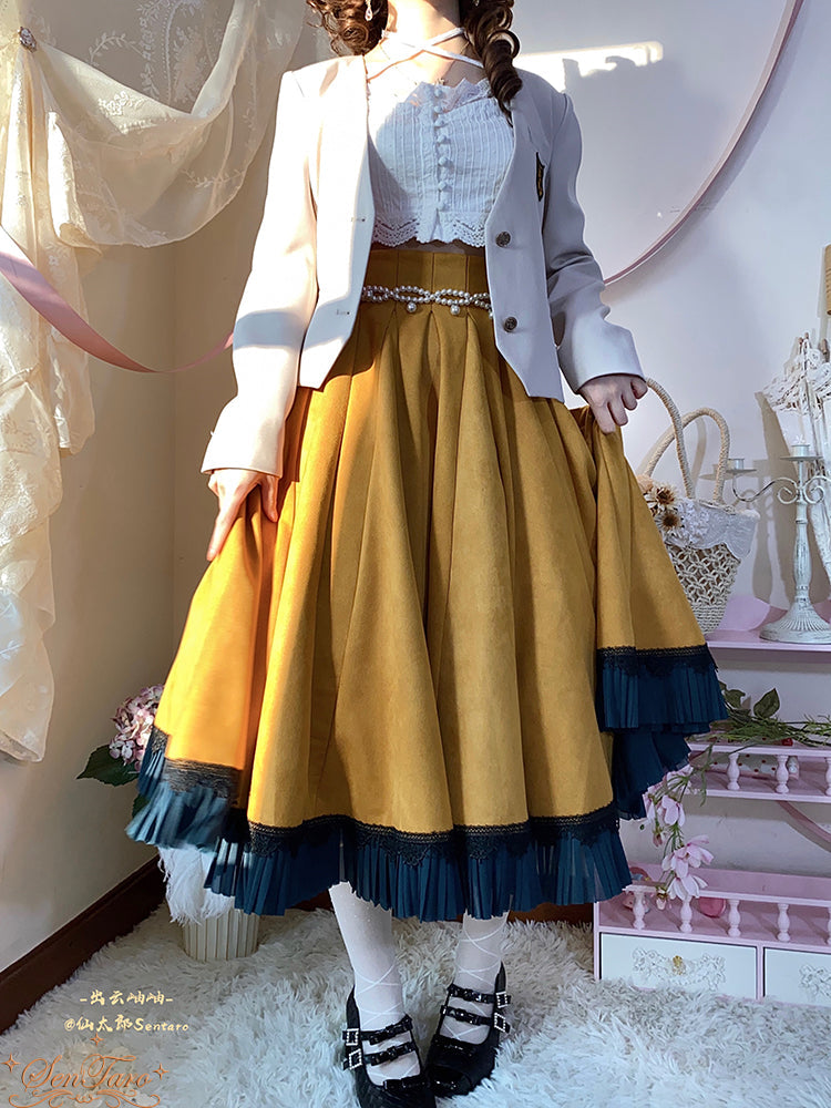 Classic Elegant Classic High Waist Lolita Long Skirt Lolita Dresses