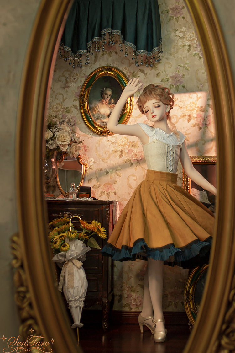 Classic Elegant Classic High Waist Lolita Long Skirt Lolita Dresses