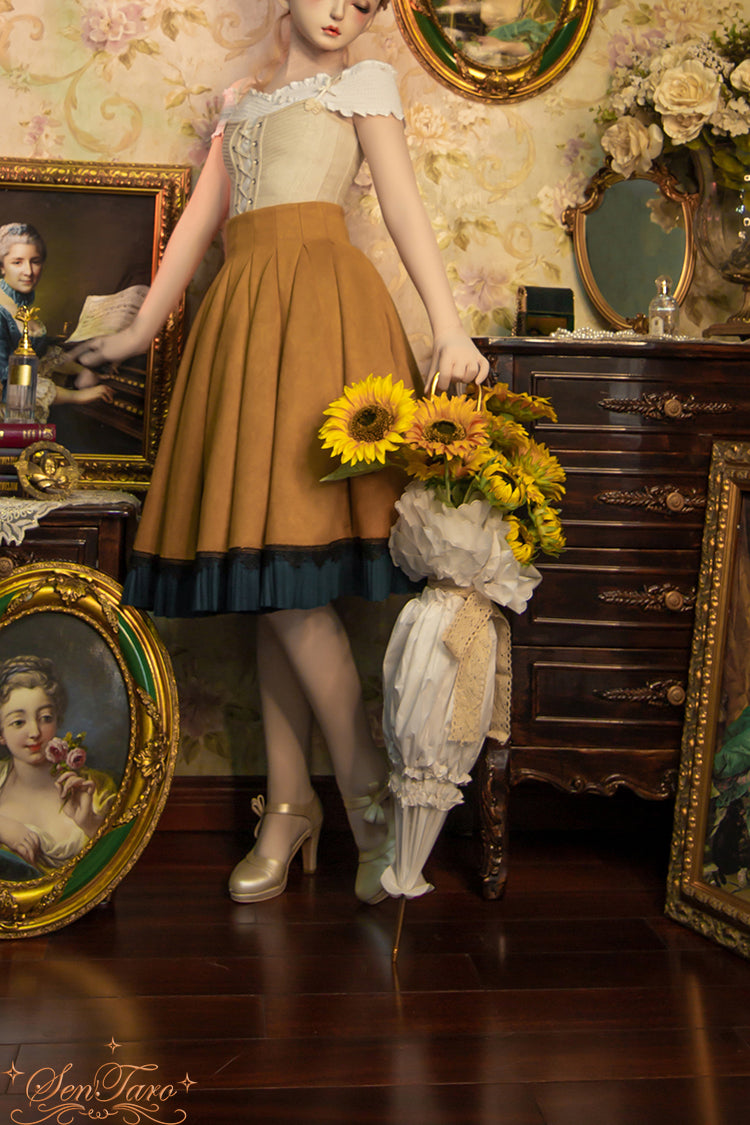 Classic Elegant Classic High Waist Lolita Long Skirt Lolita Dresses