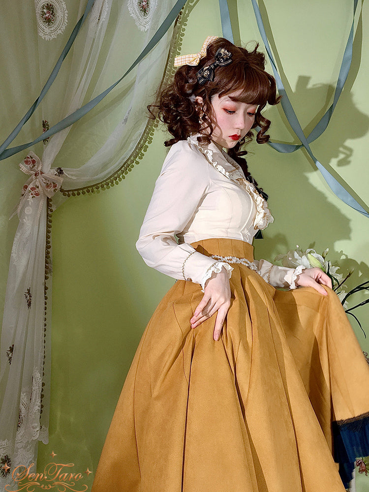 Classic Elegant Classic High Waist Lolita Long Skirt Lolita Dresses