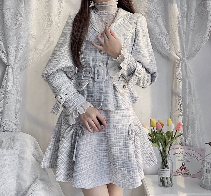 Classic Light Lolita Suit SK Simple and Generous Daily Style Blouse