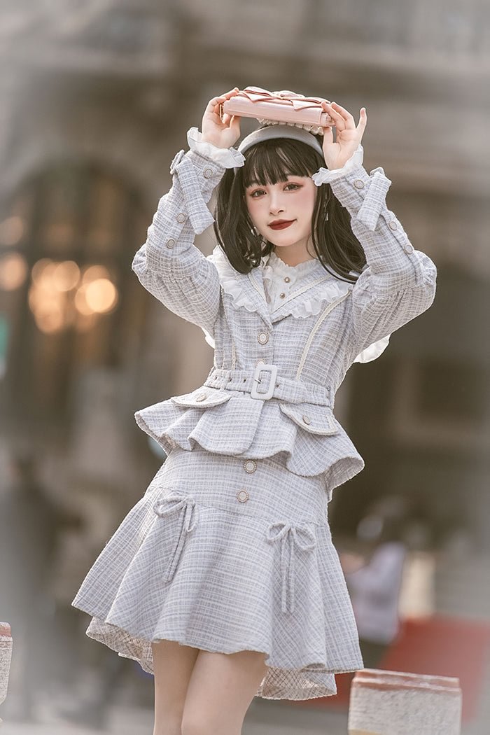 Classic Light Lolita Suit SK Simple and Generous Daily Style Blouse