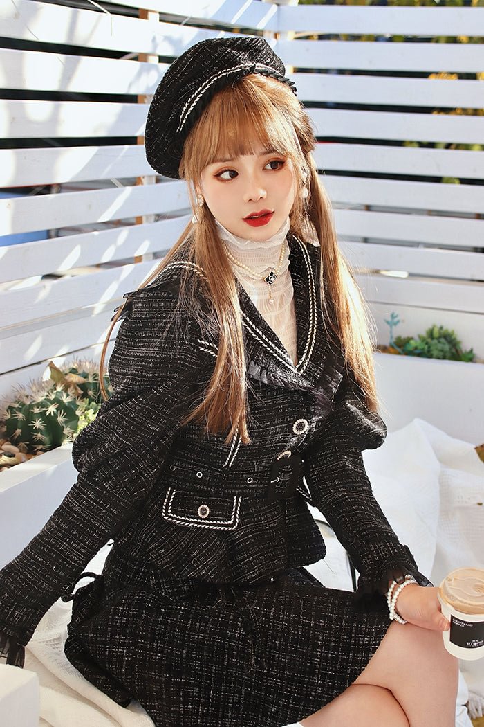 Classic Light Lolita Suit SK Simple and Generous Daily Style Blouse