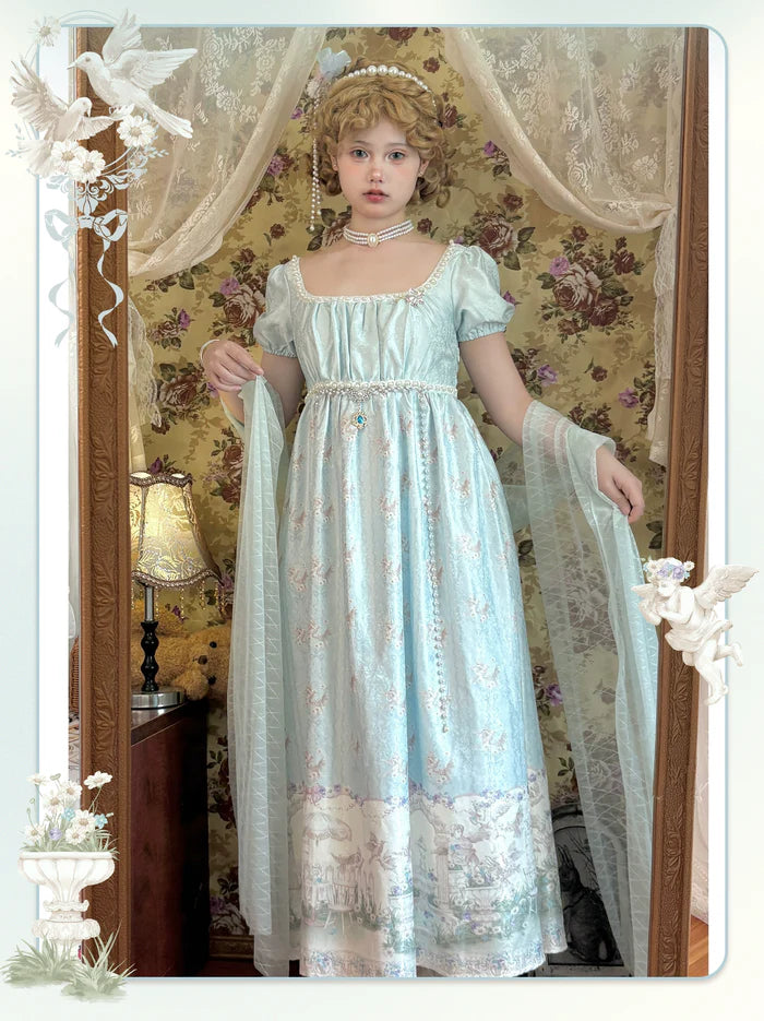 The Classic Green and Pink Lolita Dress is designed to capture the elegance of European court style with a touch of pastoral romance. Featuring delicate lace, graceful ruffles, and refined bow accents, it creates a noble yet sweet silhouette. The soft green and pink tones add freshness and femininity, balancing grandeur with countryside charm. Perfect for tea parties, photoshoots, or special occasions, this dress embodies timeless elegance and the whimsical essence of Lolita fashion.