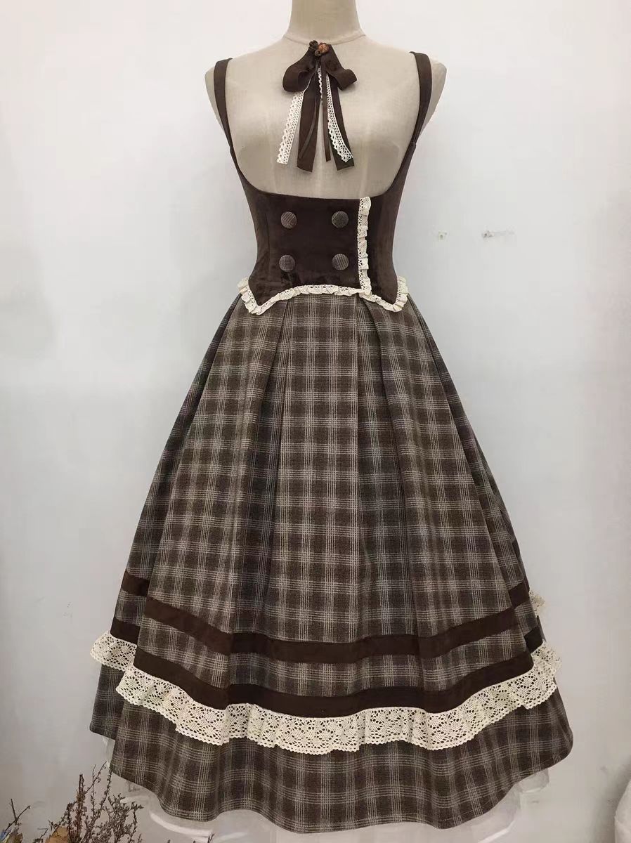 This Black White Doll Style Lolita Dress embodies a balance of sweetness and elegance with its refined lace trim and doll-like silhouette. The black and white palette creates a timeless contrast, while delicate details highlight the classic Lolita charm. Designed with a cute yet graceful aesthetic, it is perfect for tea parties, daily outings, or themed gatherings. A versatile piece that captures both playful innocence and the sophistication of traditional Lolita fashion.