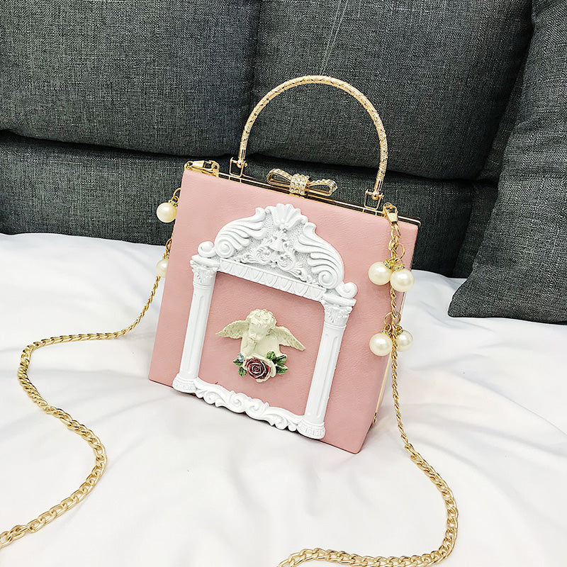 Dark Girl Baroque Style Retro Bag Female Lolita Handbag Shoulder Messenger Bag