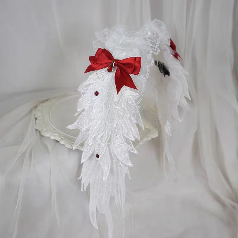 This gothic dark angel wing headband is inspired by Harajuku subculture and Lolita fashion. Designed with bold wing details, it blends punk attitude with a mysterious gothic charm. The unique shape adds dramatic flair, while the dark tones highlight elegance and rebellion. Perfect for cosplay, parties, or alternative fashion styling, it makes a striking accessory for creative self-expression.