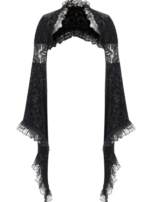 The Gothic Purple Velvet Corset Dress Set is designed to embody dramatic elegance and dark romance. The rich velvet fabric paired with a structured corset enhances a graceful silhouette, while the high-low hemline adds a modern, flowing touch. Delicate lace trim and the matching black lace bolero create layers of sophistication and mystery. Perfect for gothic events, evening gatherings, or stage performances, this set captures the allure of vintage refinement with a bold, enchanting spirit.