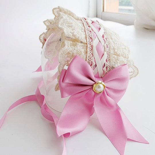 Headband Flower Wedding Angel Handle Lace KC Bow Lolita Head Jewelry