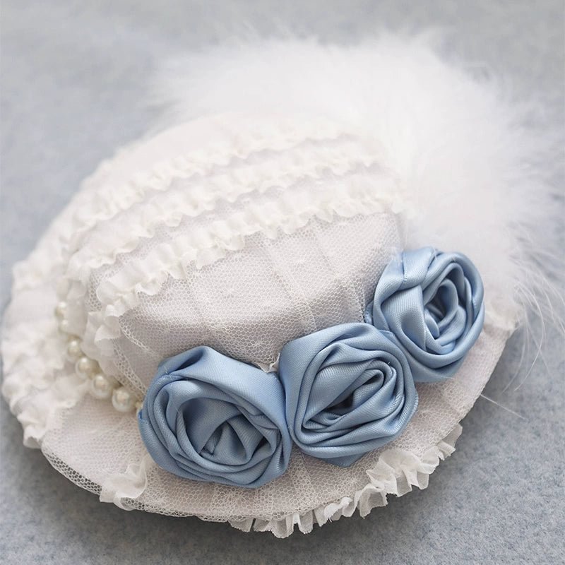 Light Blue Classic Lolita Skirt Set with Elegant Winter Cape Lolita Dresses Lolita Coats