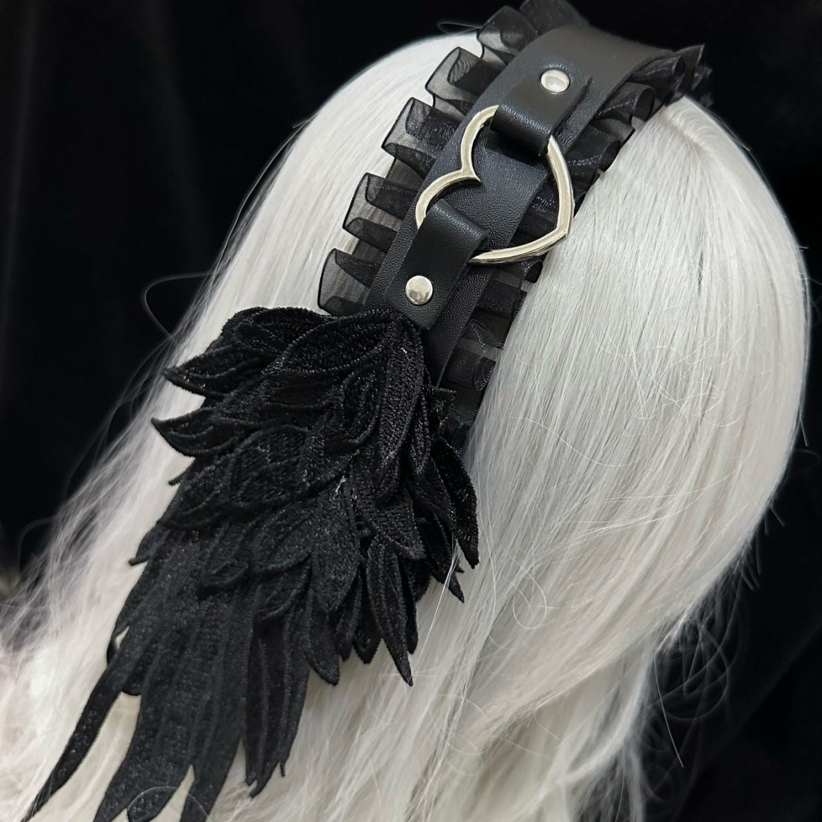 Lolita Accessories Headwear Angel Wings Gothic Subculture Hairband Hair Accessories