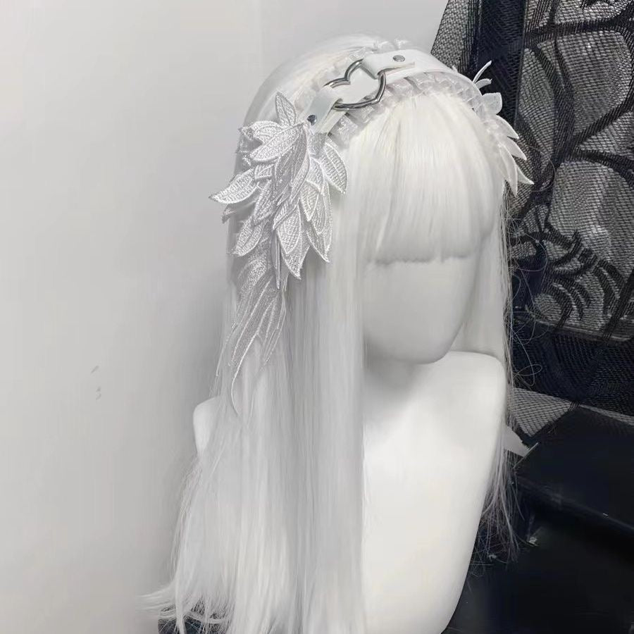 Lolita Accessories Headwear Angel Wings Gothic Subculture Hairband Hair Accessories