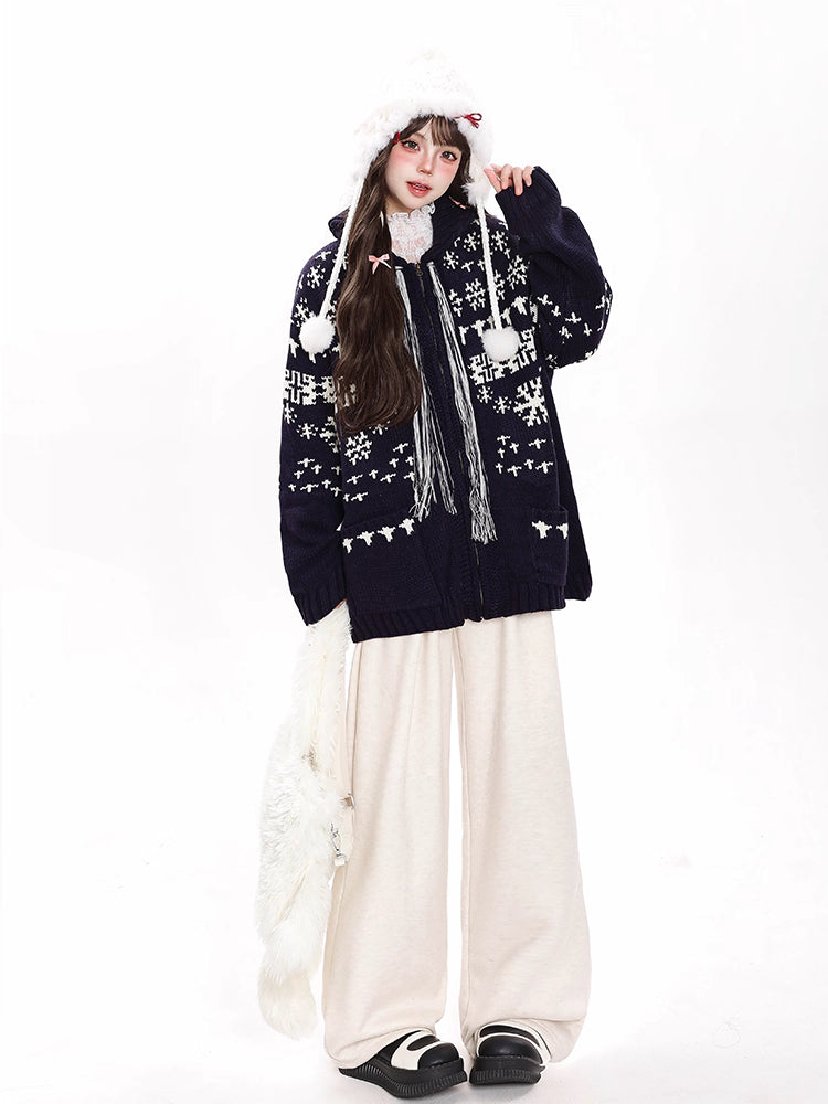 Crafted for effortless elegance, this ruby red cardigan blends ultimate comfort with a festive spirit. The relaxed, oversized silhouette and incredibly soft, plush knit create a cozy, enveloping feel—perfect for snuggly winter days. Thoughtful design details add a modern touch, making it ideal for both casual lounging and holiday gatherings. It’s more than a sweater; it’s your go-to piece for creating warm, memorable, and stylish moments this season.