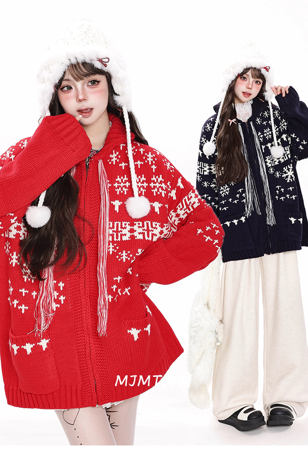 Crafted for effortless elegance, this ruby red cardigan blends ultimate comfort with a festive spirit. The relaxed, oversized silhouette and incredibly soft, plush knit create a cozy, enveloping feel—perfect for snuggly winter days. Thoughtful design details add a modern touch, making it ideal for both casual lounging and holiday gatherings. It’s more than a sweater; it’s your go-to piece for creating warm, memorable, and stylish moments this season.