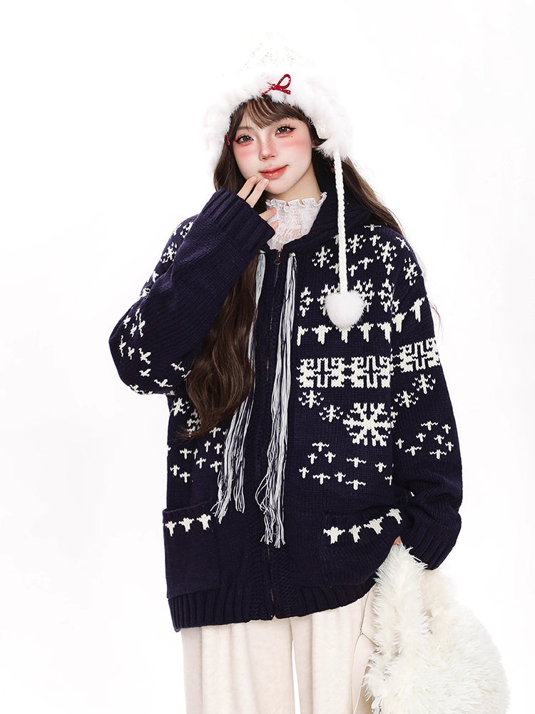 Crafted for effortless elegance, this ruby red cardigan blends ultimate comfort with a festive spirit. The relaxed, oversized silhouette and incredibly soft, plush knit create a cozy, enveloping feel—perfect for snuggly winter days. Thoughtful design details add a modern touch, making it ideal for both casual lounging and holiday gatherings. It’s more than a sweater; it’s your go-to piece for creating warm, memorable, and stylish moments this season.