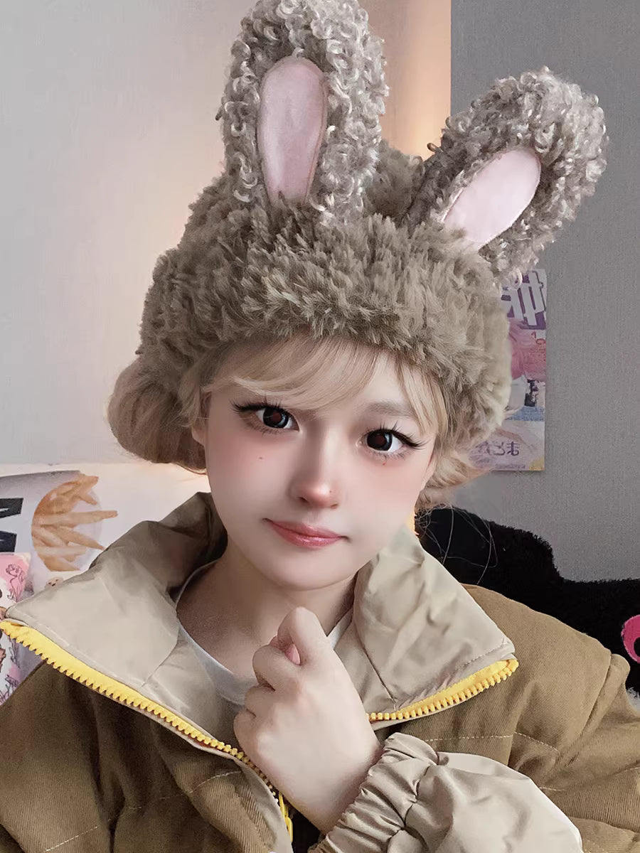 Crafted for playful charm and cozy comfort, this hat combines whimsical rabbit ears with ultra-soft plush fabric. Designed for warmth and style, its slimming silhouette and snug ear flaps provide protection against the cold while flattering every face shape. We believe in blending adorable aesthetics with practical function, turning winter essentials into a statement of joy and confidence.