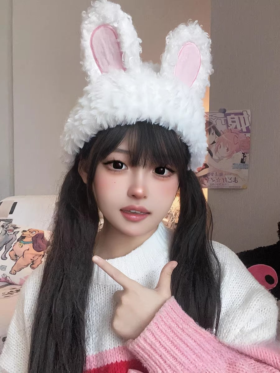 Crafted for playful charm and cozy comfort, this hat combines whimsical rabbit ears with ultra-soft plush fabric. Designed for warmth and style, its slimming silhouette and snug ear flaps provide protection against the cold while flattering every face shape. We believe in blending adorable aesthetics with practical function, turning winter essentials into a statement of joy and confidence.