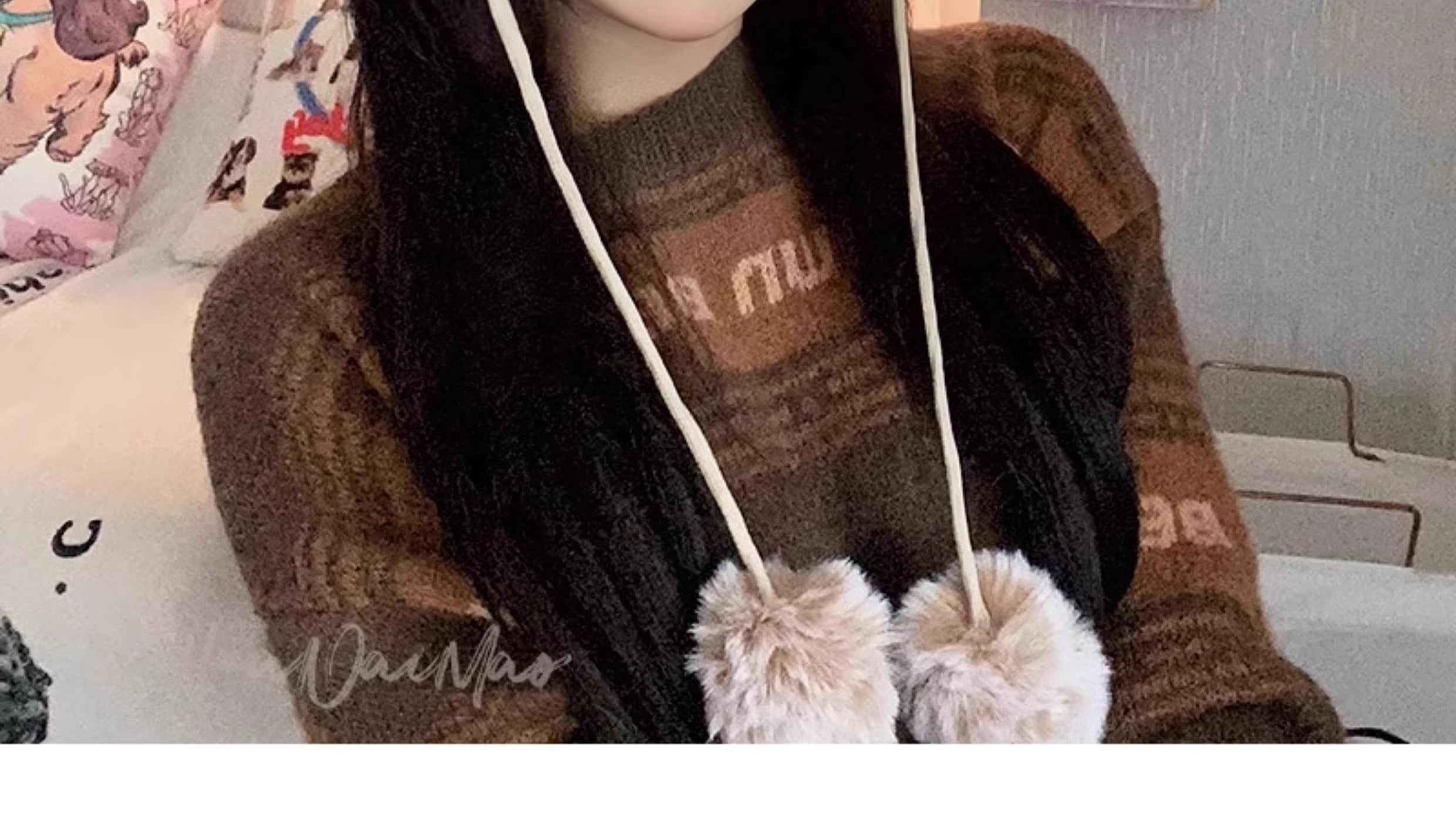 Crafted for the playful rebel, this beanie blends Y2K nostalgia with whimsical Lolita charm. The mischievous cat ears and devilish pointed silhouette are softened by a fluffy pom-pom, creating a bold yet adorable statement. Knitted from soft, stretchable yarn with vibrant stripes, it offers cozy comfort and a touch of fantasy, empowering you to express your unique blend of sweetness and rebellion in every season.