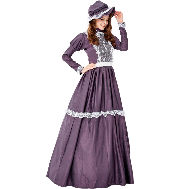 Maid Outfit Halloween Maid Costume for Women Sexy Long Dress Beer Festival Cosplay Outfit