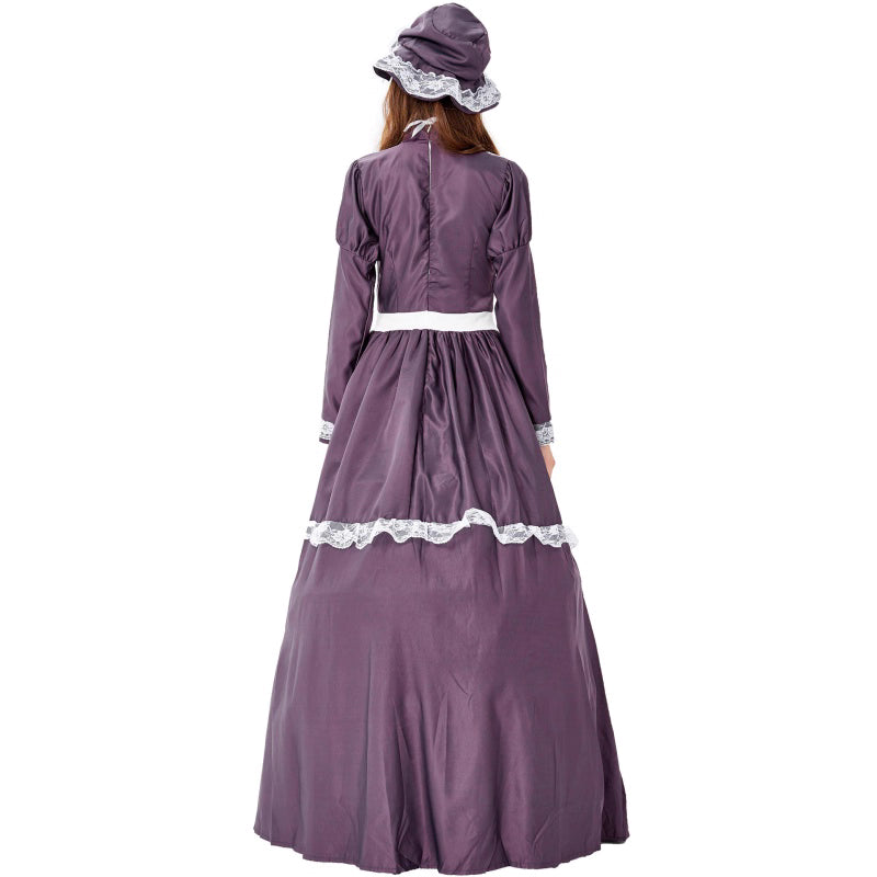 Maid Outfit Halloween Maid Costume for Women Sexy Long Dress Beer Festival Cosplay Outfit