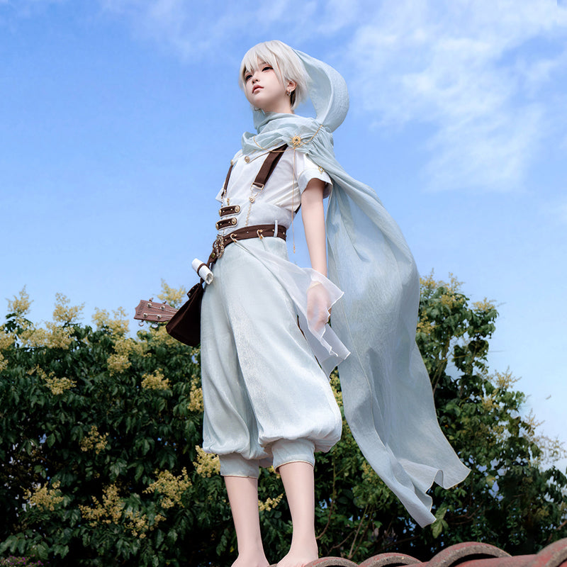 Ouji Fashion Adventure Light Blue Original Galaxy Traveler Prince Bloomers Suit