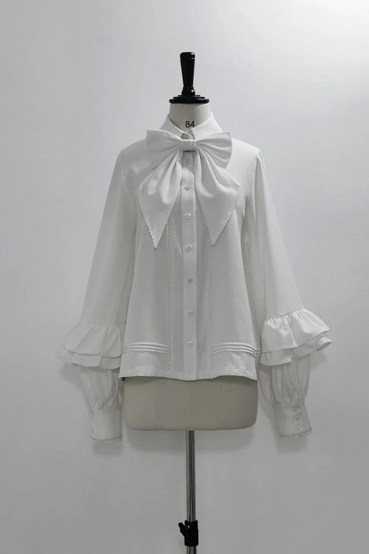 Ouji Fashion Lolita Vintage British Style Elegant Dark Cute Lolita Prince Shorts Set Blouse Shirt