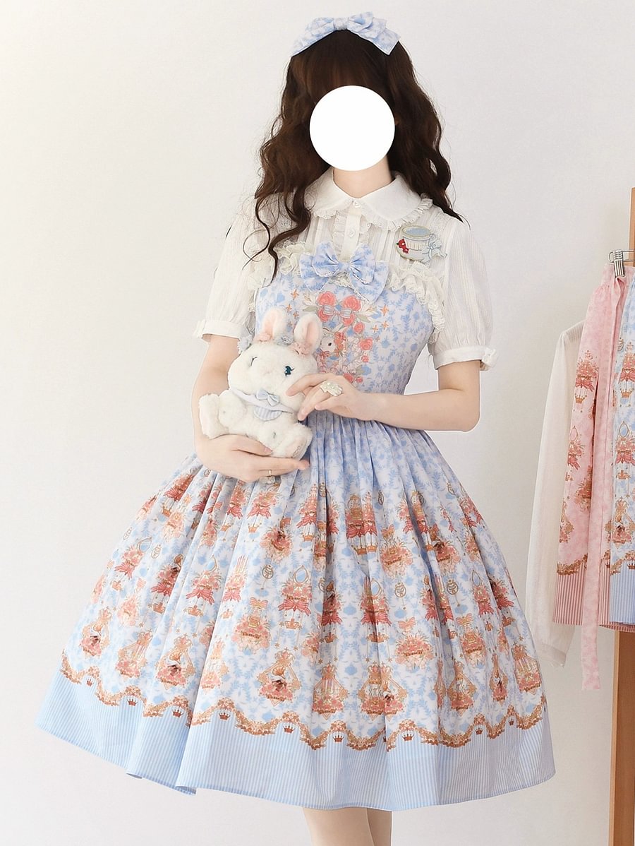 Pink Sweetheart Print JSK SK OP Dress Lolita
