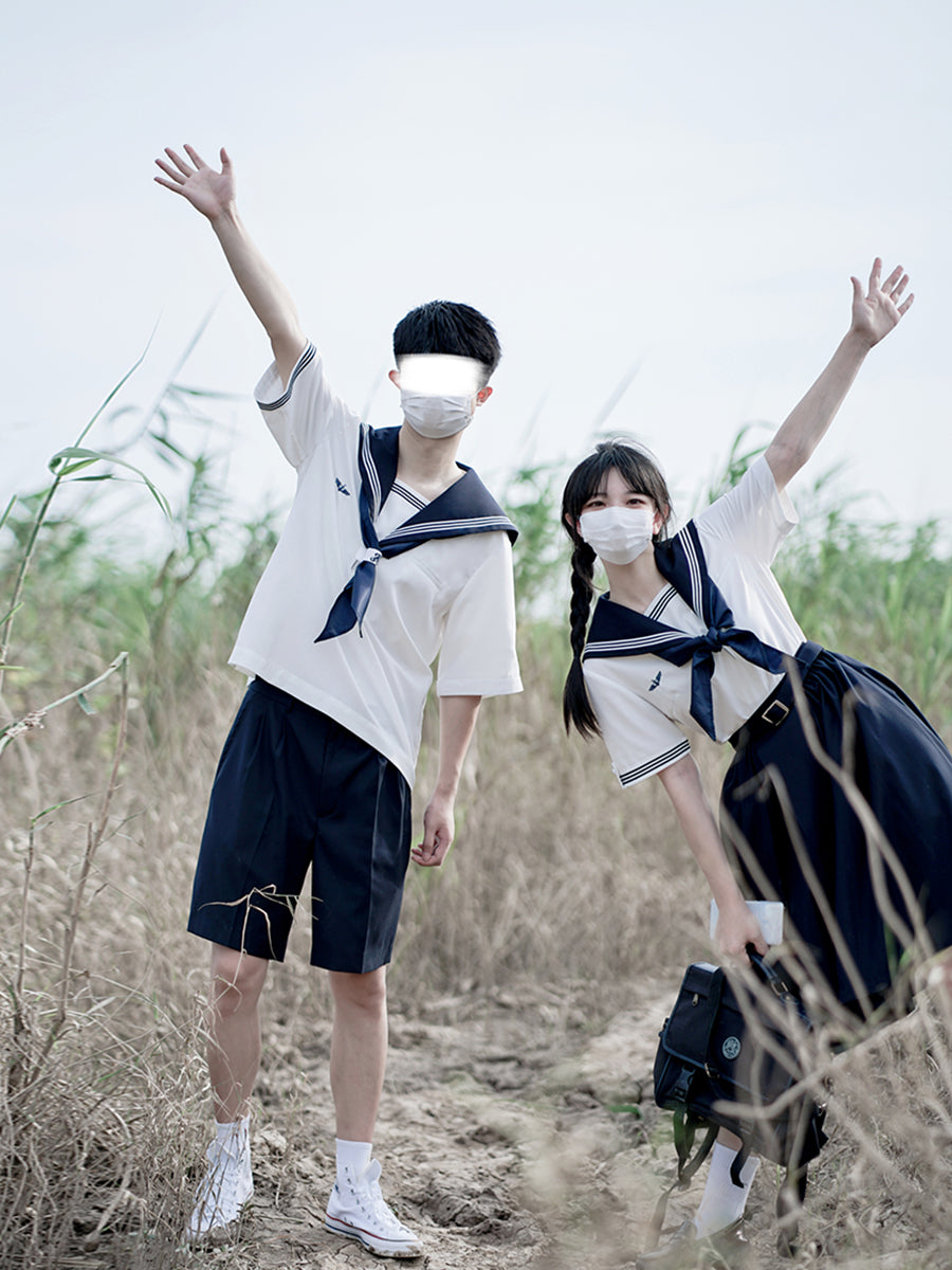 4XL Lolia Dress Plus Size Couple Style Japanese School Uniform Sailor Outfits