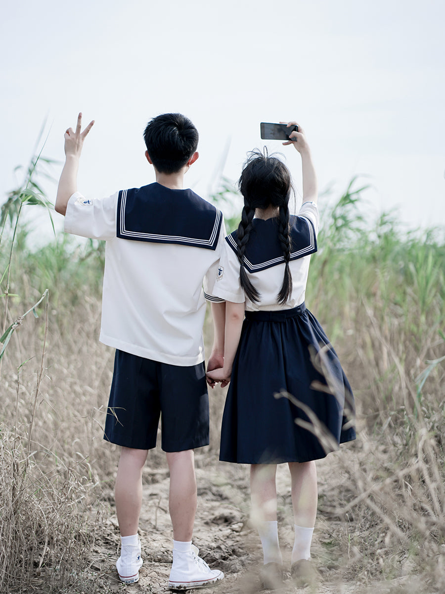 4XL Lolia Dress Plus Size Couple Style Japanese School Uniform Sailor Outfits