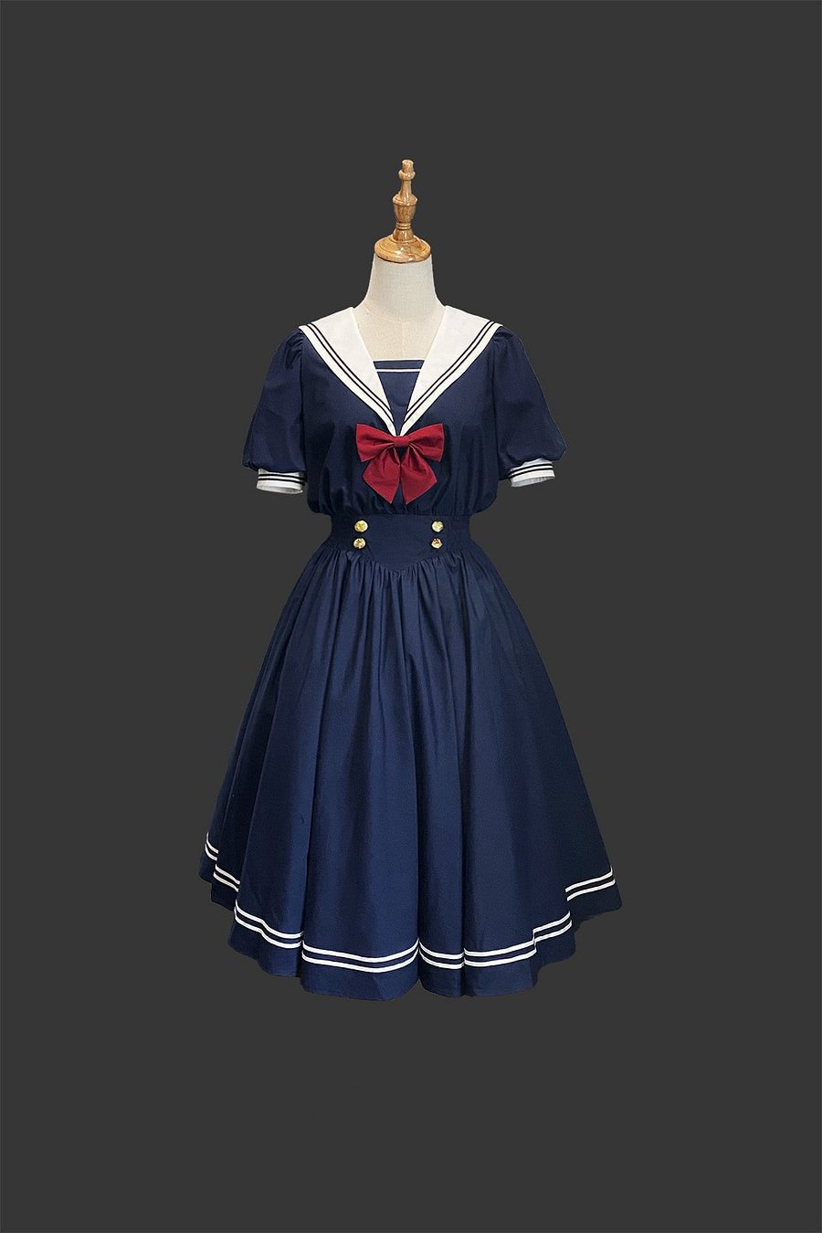 Sailor Lolita Sea Wind Lolita OP Sweet Japanese Uniform Dress