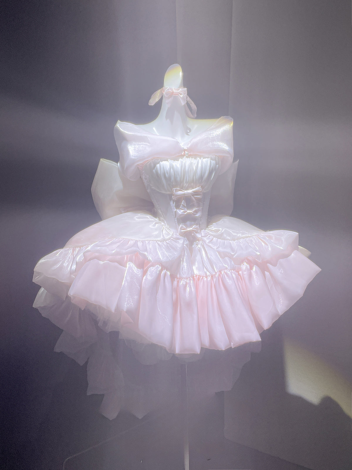 Hime Lolita Pink Birthday Ballet Dress Princess Themed Ensemble Alice