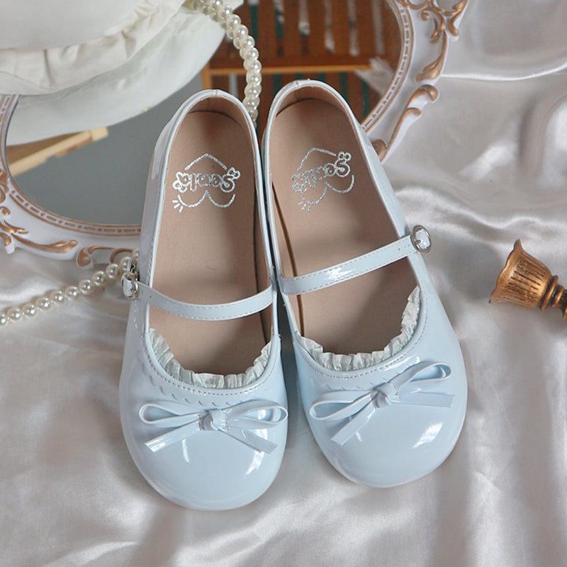 Sweet Lolita Shoes Mary Jane Scalloped-Edge Lolita Essentials Spring Casual