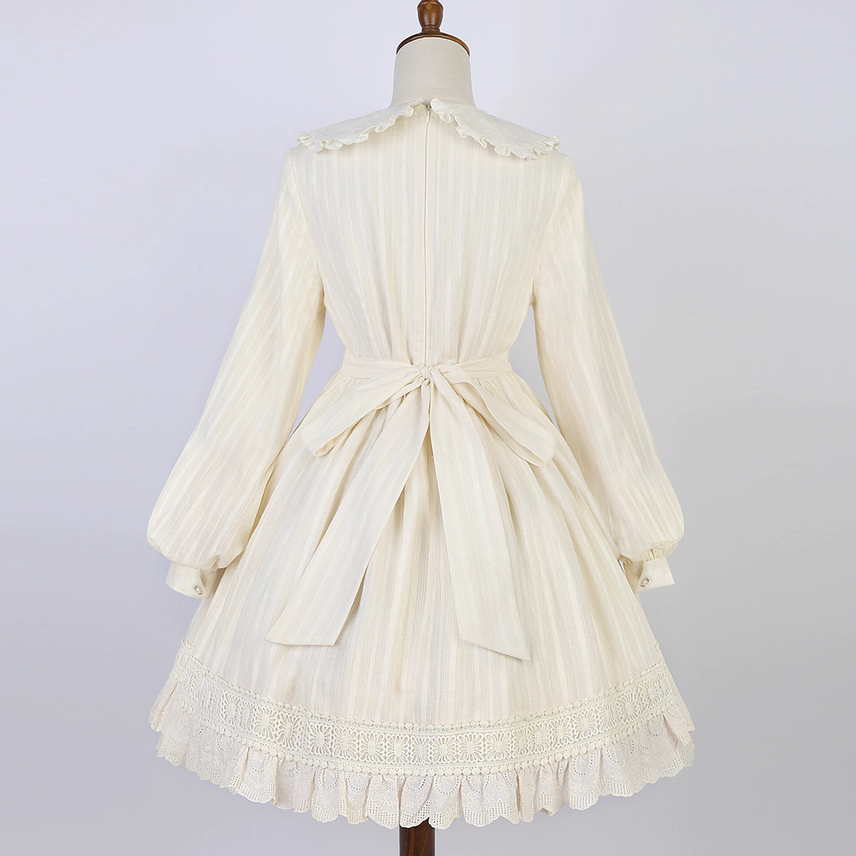 This Yellow Sweet Lolita Dress Set combines warmth, comfort, and playful charm. Featuring vibrant sunflower embroidery, it brings a cheerful, pastoral touch to the classic Lolita silhouette. The long-sleeve coat adds layering and coziness, perfectly complementing the JSK dress beneath. Ideal for tea parties, seasonal outings, or casual gatherings, this set captures a bright and youthful Lolita aesthetic, blending sweet elegance with a touch of countryside charm.