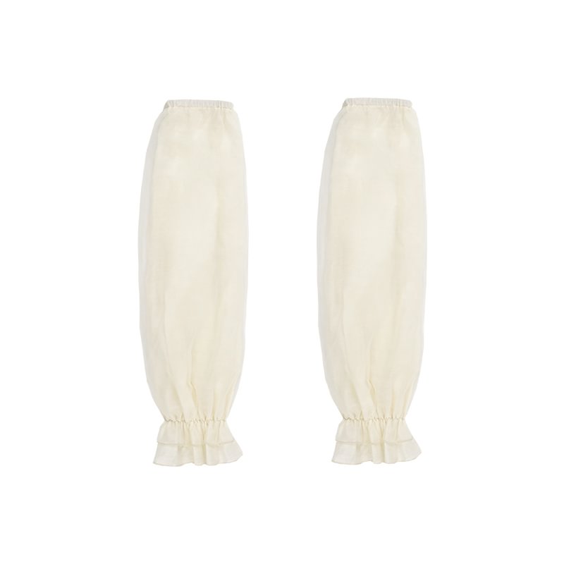 Three-color Inner Shirt with Removable Sleeves Blouse Shirt