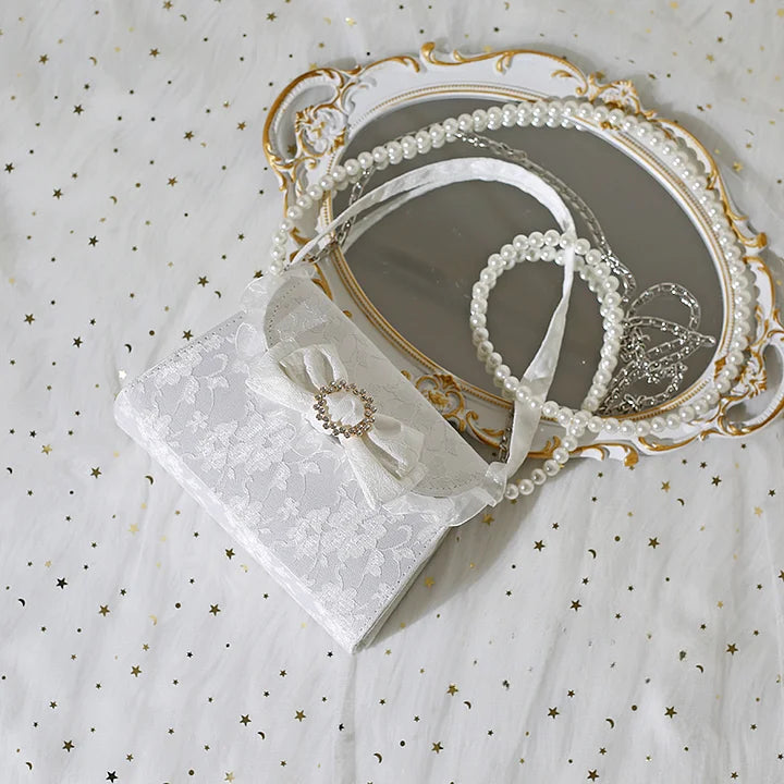 Lolita Bag Pink Vintage French Gentle Daily High-end Three-dimensional Accessories