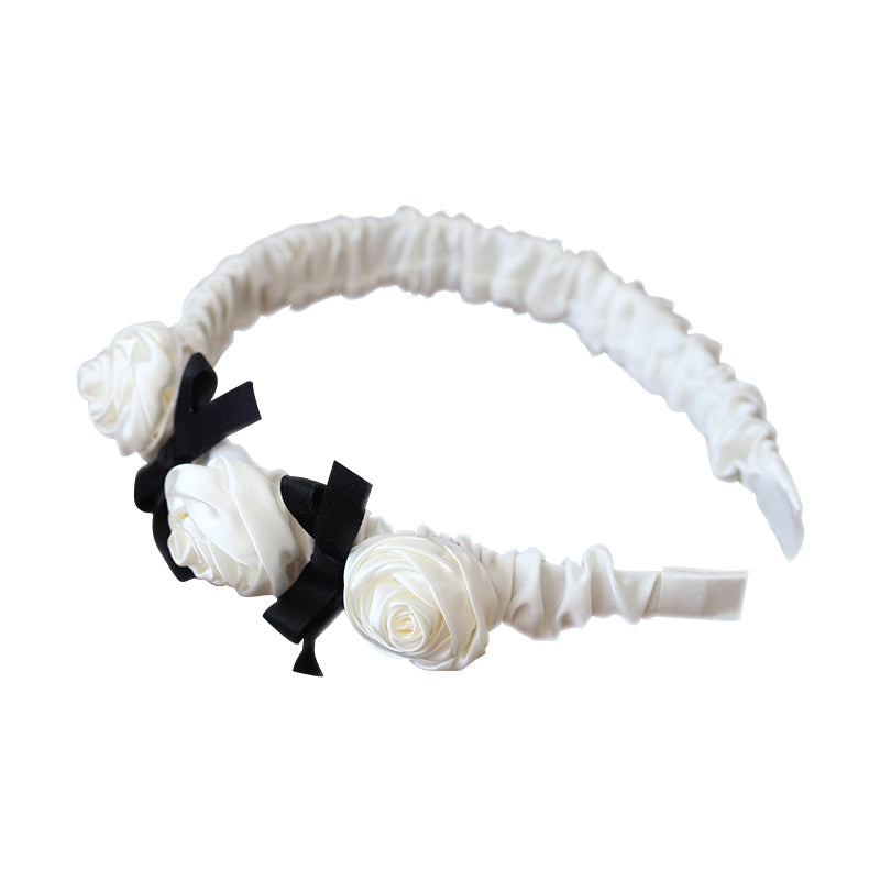 Flower Hair Accessories Headband Lolita Rose Decoration Sweet Headgear