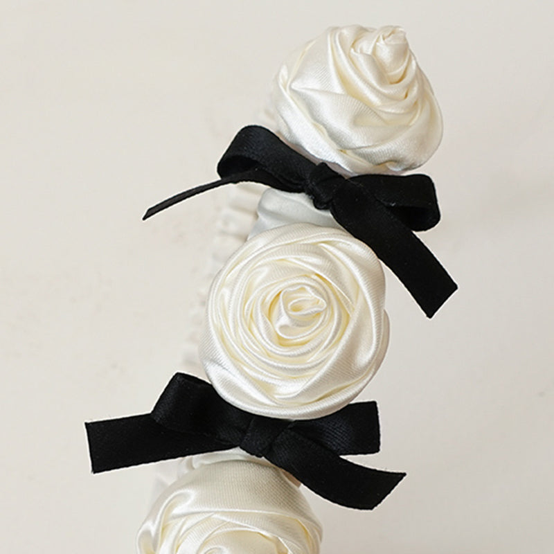 Flower Hair Accessories Headband Lolita Rose Decoration Sweet Headgear