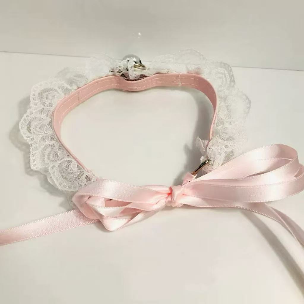 Design Concept:
This Lolita necklace features three sweet variations in soft pink lace, each with its own unique charm: a star pendant for a dreamy celestial touch, a bell pendant for a playful and cute accent, and a heart pendant that adds a hint of gothic sweetness, making them perfect to pair with Lolita fashion, cosplay, or daily wear.