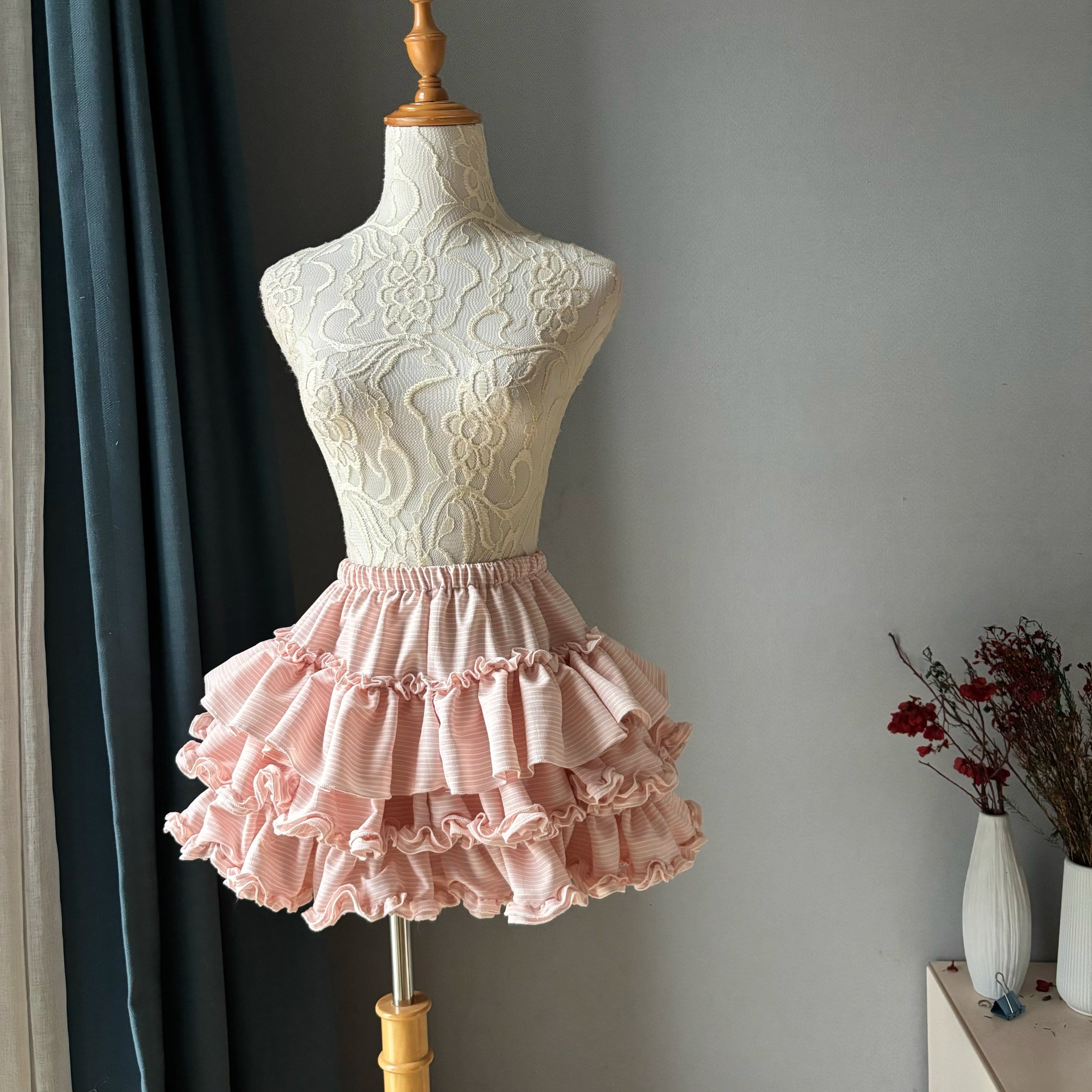 Lolita Petticoat - Punk Y2K Layered Crinoline Bloomers in Multi-Color for Edgy Sweet Style