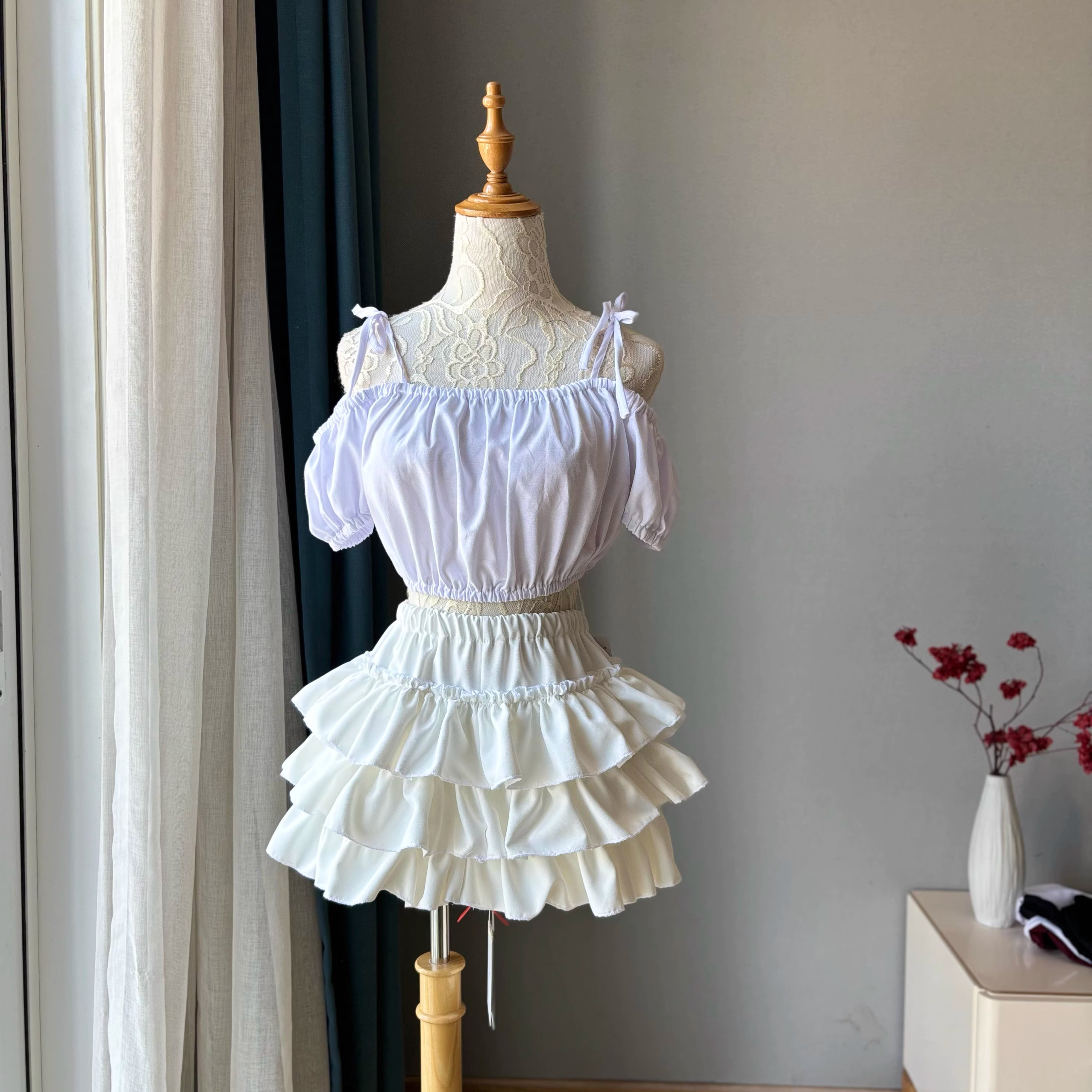 Lolita Petticoat - Punk Y2K Layered Crinoline Bloomers in Multi-Color for Edgy Sweet Style