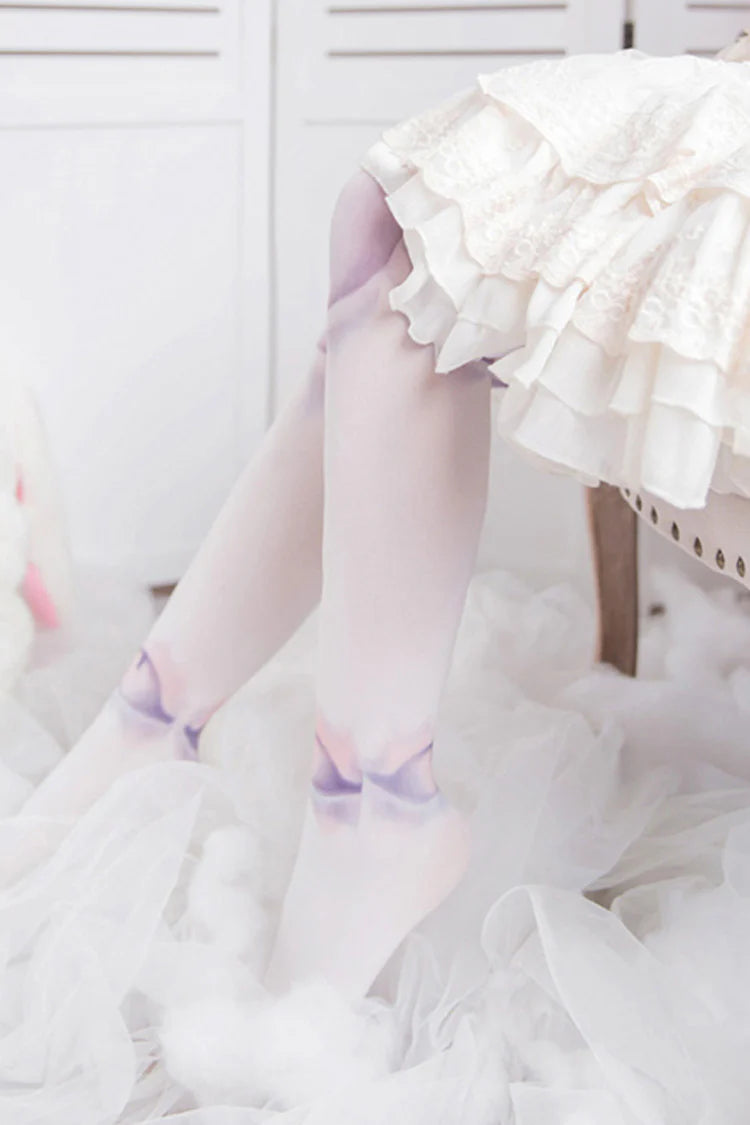 Design Concept:
These charming Lolita tights combine playful details with comfortable everyday wear. Crafted in crisp white, they feature a printed doll ball patch design that adds a whimsical and cute touch to any outfit. The stretchy, form-fitting material ensures a snug and comfortable fit while maintaining elegance and style. Perfect for pairing with Lolita skirts, dresses, or cosplay outfits, these tights bring a sweet, decorative accent to complete your look.