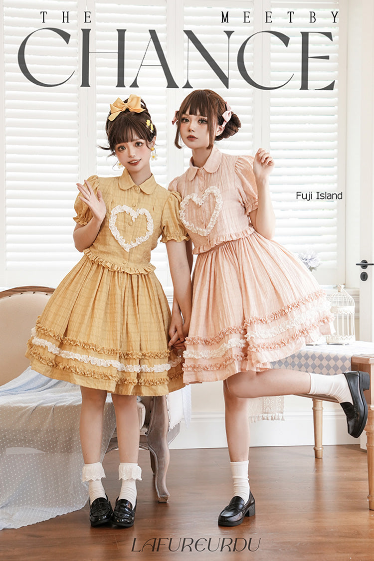 Buji Island Sleeveless Ruffle Bowknot Sweet Lolita Jsk Dress 4 Colors